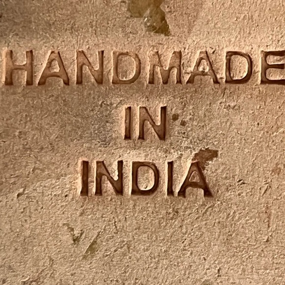 Figue Women’s Slide Sandals 8 Suede Pompoms Sequins Italy Very Unique High End - Picture 10 of 13